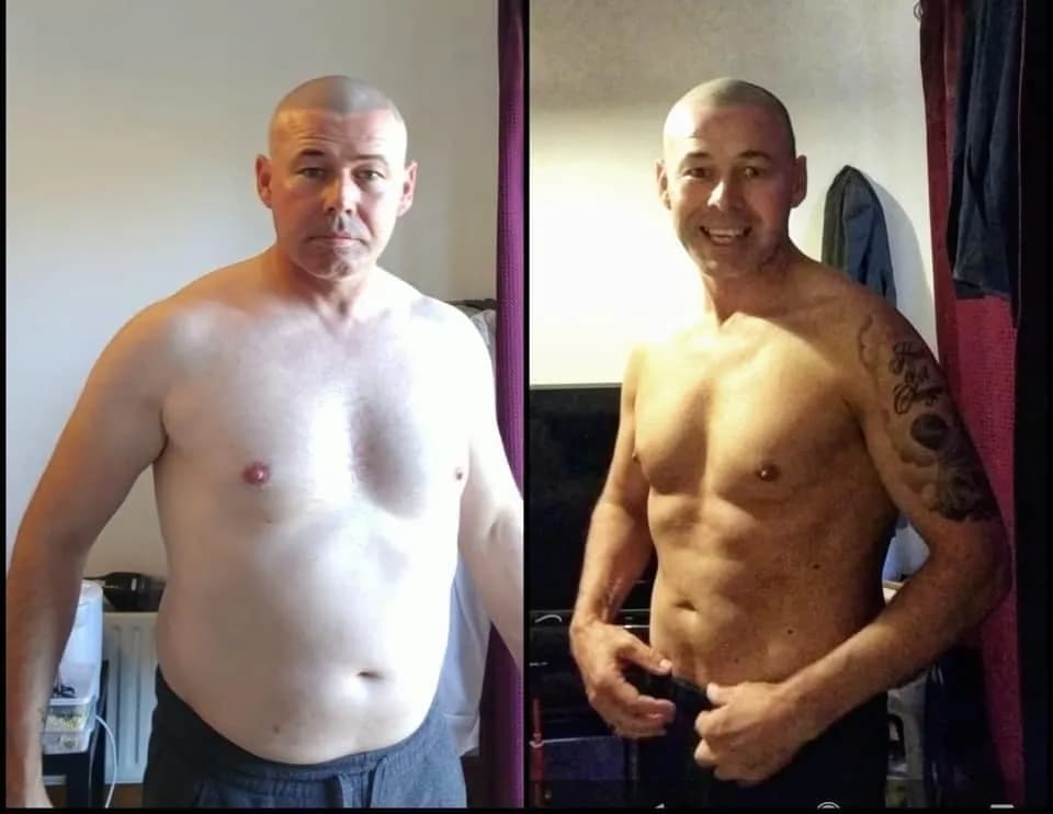 Before/after transformation 1