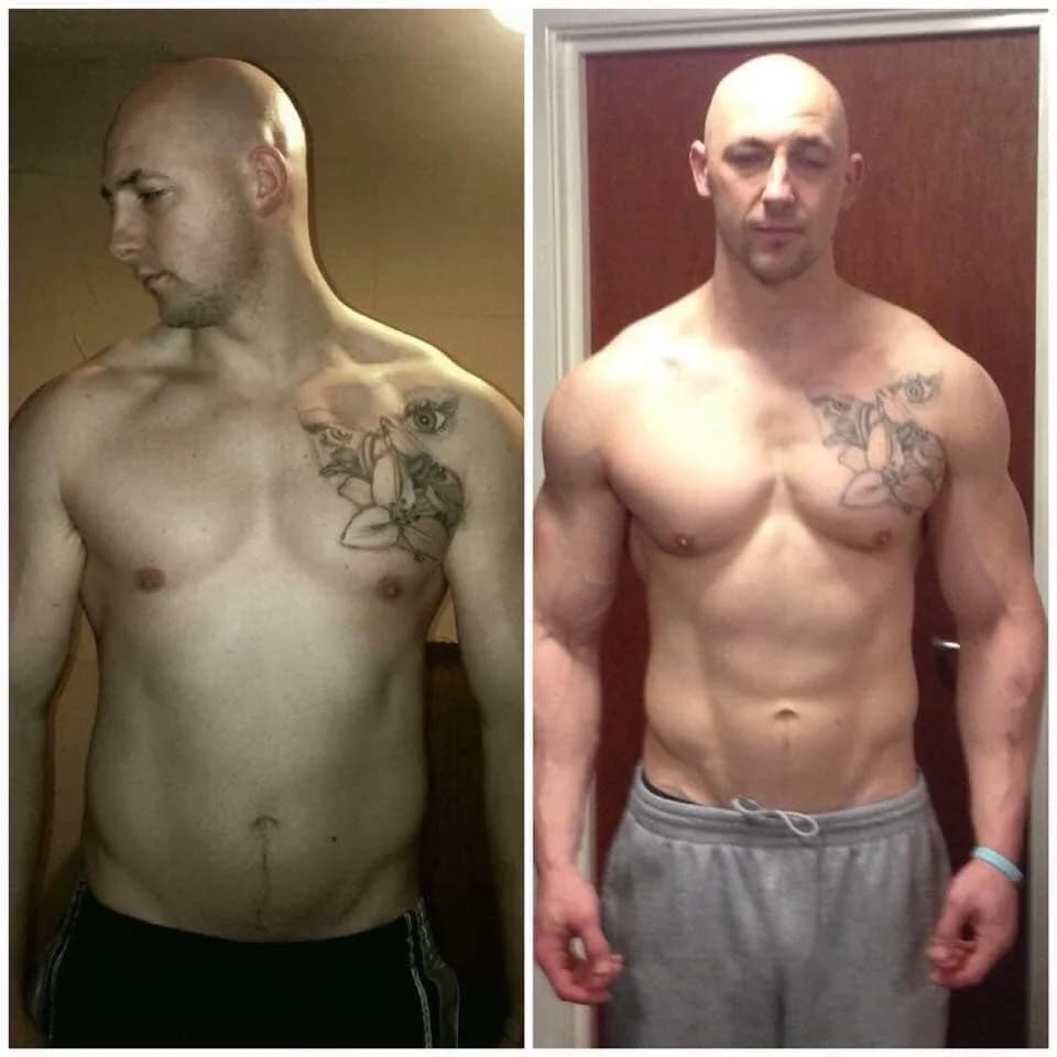 Before/after transformation 4