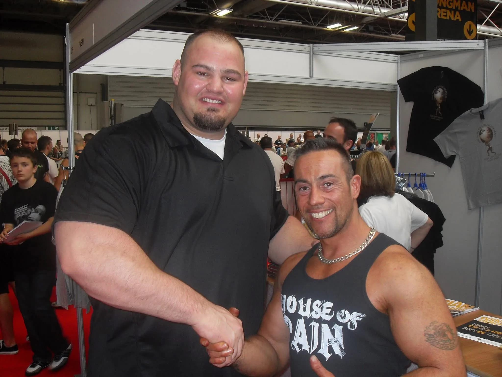 Andy Torres with Brian Shaw