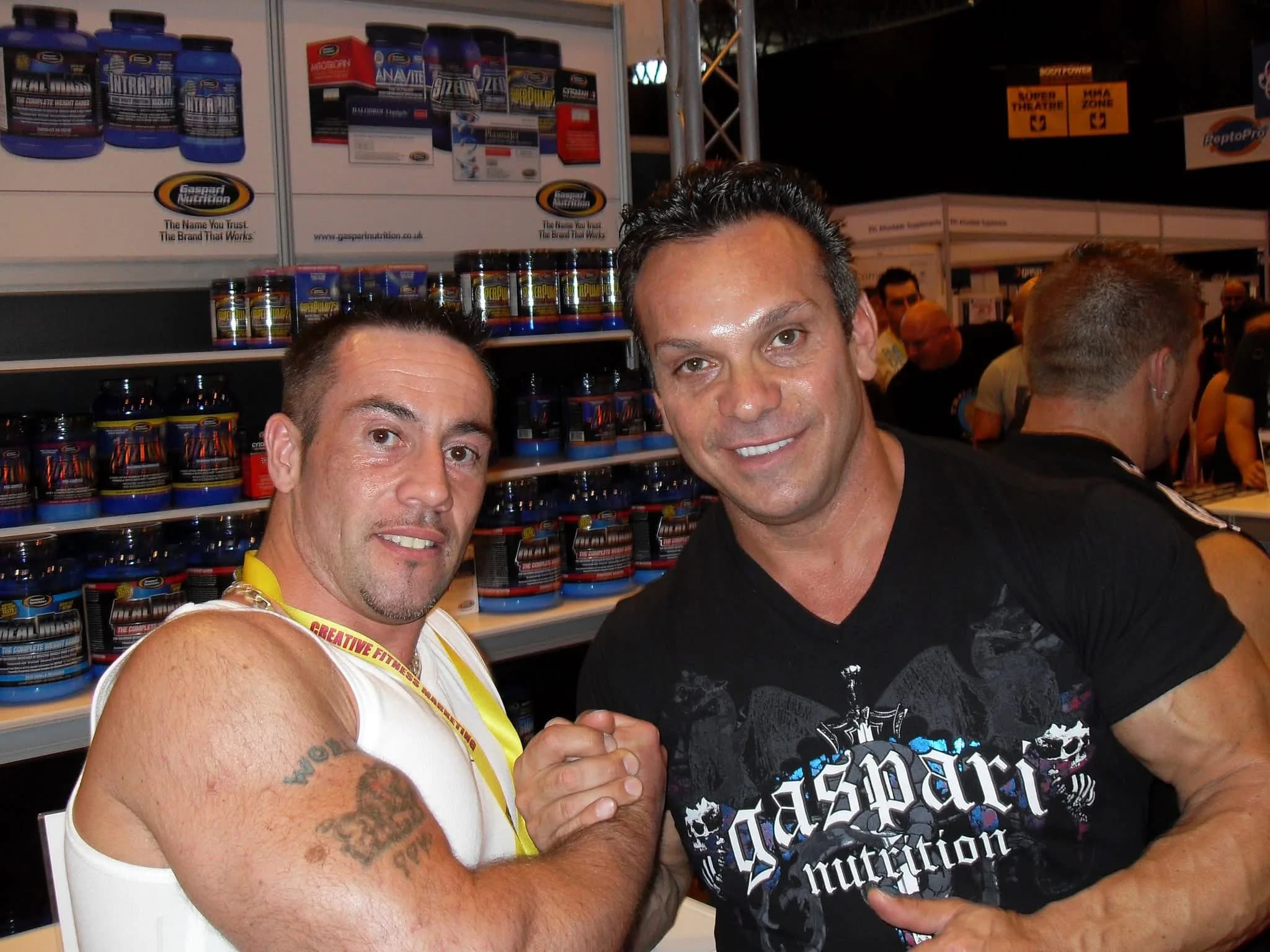 Andy Torres with Rich Gaspari